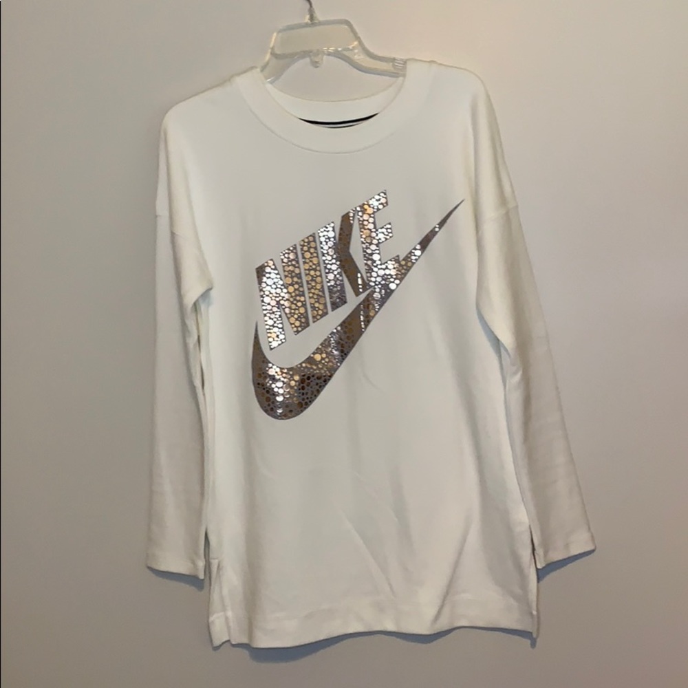New! Nike Sportswear Long Crewneck Sweatshirt